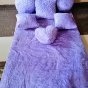 Cozy Lavender Comfort Floor Mat & Pillow Set – 12-Piece Collection