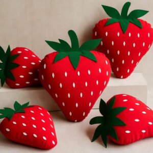 Strawberry Comfort Pillow Set 6 Pieces