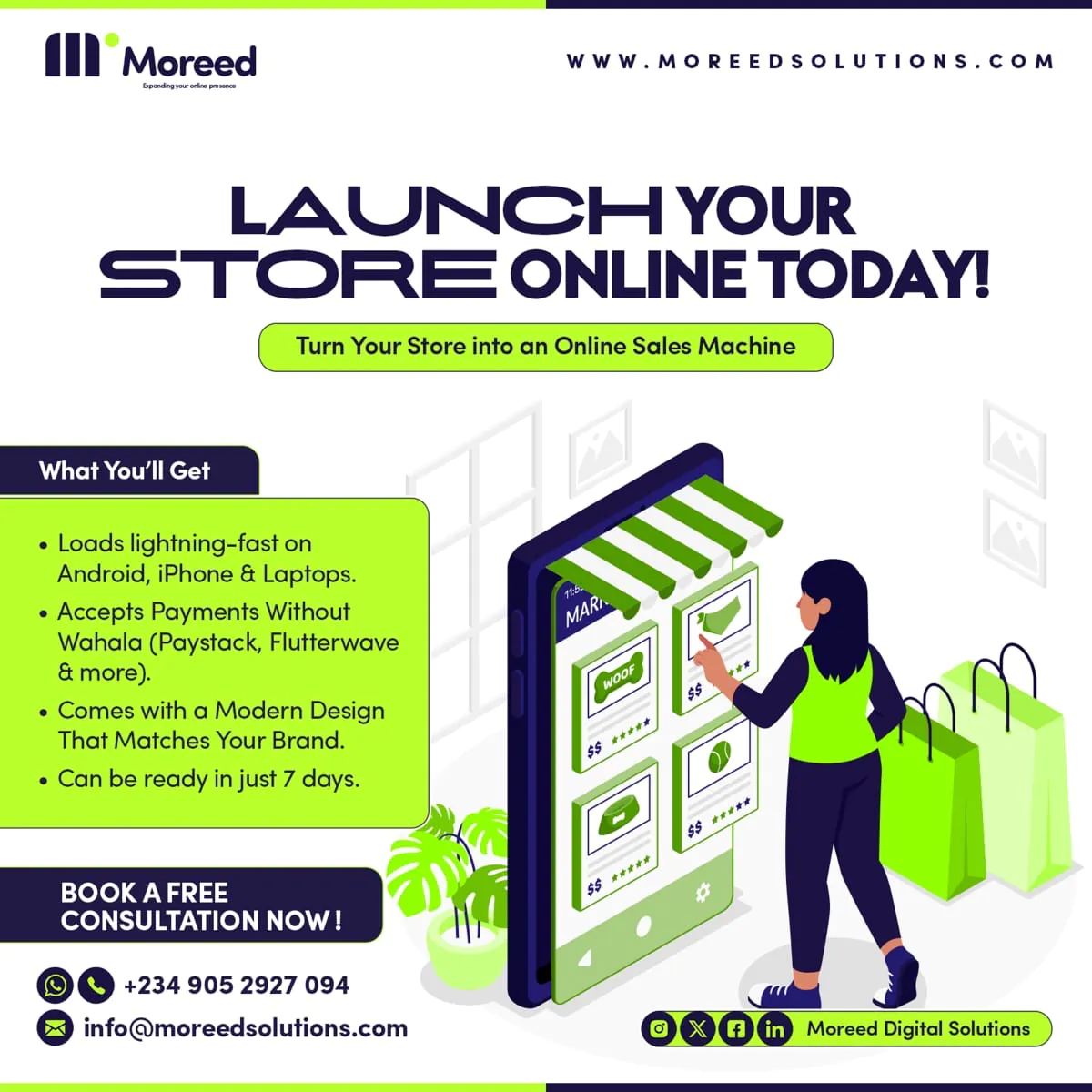 Moreed Digital Solutions: Digital Marketing Agency in Abuja, Nigeria