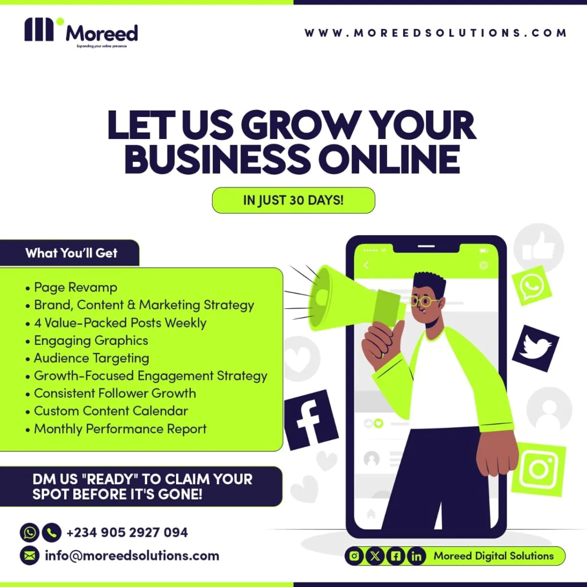 Moreed Digital Solutions: Digital Marketing Agency in Abuja, Nigeria